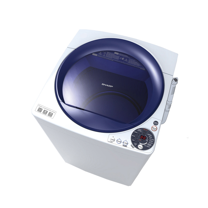 Sharp Mesin Cuci Top Loading 8 Kg - ES-M806P-WB